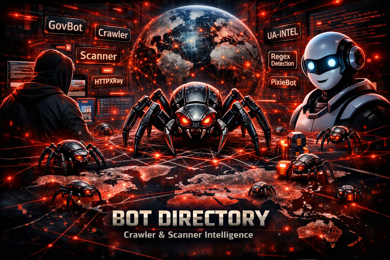 A technical reference for web crawlers, scrapers, automation frameworks, and user-agent intelligence used in large-scale data collection and web analysis.